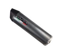 Black GPR Full System Exhaust Furore Poppy Cata Husqvarna Terra 650 2013 2015