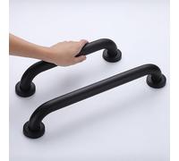 Black Grab Bar - 80cm Antislip Bathroom le for Shower & Bathtub Support Bar for Toilets Easy Installation 1 Piece