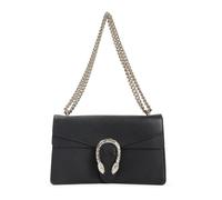 Black Grained Leather Dionysus Shoulder Bag - female - Gucci - Shoulder Bags - Black - ONE SIZE - Bags ONE SIZE