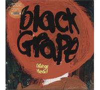 Black Grape Orange Head - Orange Vinyl - Sealed UK 2-LP Double vinyl album record DGAFF1LPC Dgaff Recordings 2024