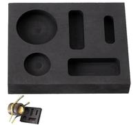 Black Graphite Furnace Casting Foundry Crucible Melting Tool Ingot Moulds