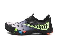 (black,gray, 30) Unisex Anti-Slip Beach and Water Shoes for Swimming, Snorkeling, and River Tracing