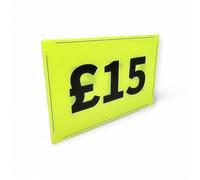 Black & Green Correx Market Price Sale Card Sign Board Double-Sided & Waterproof (£15)