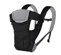Black Grey Infant Baby Carrier Breathable Ergonomic Adjustable Wrap Sling Backpack