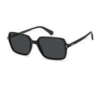 Black/Grey Polarized Sunglasses - male - Polaroid - Sunglasses - Black - 56 MM - Accessories 56 MM