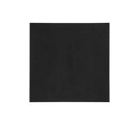Black Grey Reversable Faux Leather Placemats - Set Of 4 -