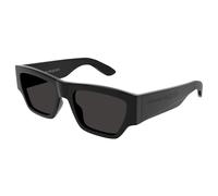Black/Grey Sunglasses Am0393S - male - Alexander McQueen - Sunglasses - Black - 55 MM - Accessories 55 MM