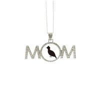 Black Grouse Animal Portrayal Mothers Day Gift for Mom Nana Grandma Necklace Birthday Jewelry