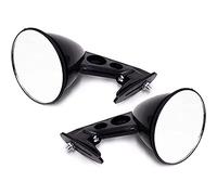 Black GT Side Fender Mount Mirrors Universal RH+LH For 240Z/280Z - Pair
