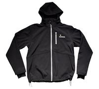 Black Guinness Fleece Jacket With Harp Design