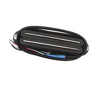 Black Guitar Dual Hot Rail Pickup Humbucker Pickup Ceramic Magnet 4-Wire Pickup Electric Guitar Parts Replacement