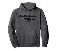Black Guns Matter - 2nd Amendment Assault Rifle Pullover Hoodie