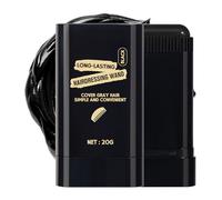 Black Hair Colour Pen for Grey Root - Waterproof Sweat Resistant - Compact Portable Black Hair Color Stick Built-in Comb - Hairs Colouring Cream Comb for Men & Women