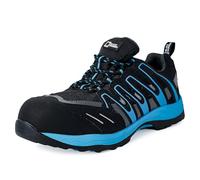 Black Hammer 2129 Men's S1P SR FO ESD Safety Work Trainers, 5 UK Black Blue