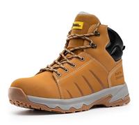 Black Hammer 5827 Men's S3 SR HRO Steel Toe Brown Safety Boots, 5 UK