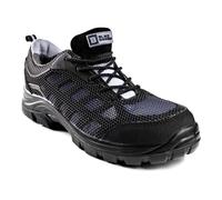 Black Hammer 8007 Men's S3 SRC Waterproof Safety Trainers, Grey 6 UK