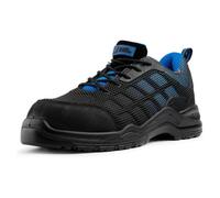 Black Hammer 8007 Mens Safety Trainers Non Metal Free Waterproof Composite Toe Cap Work Shoes Hiker S3 Src (7 Uk, Blue)