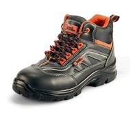 Black Hammer 8852 Mens Leather Safety Boots S3 Src Composite Toe Cap Metal Free Lightweight Work Shoes Ankle Hiker (14 Uk)