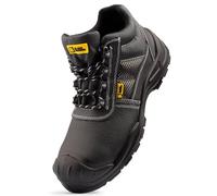 Black Hammer Men's Composite Toe Safety Boots Metal Free Work Shoes Waterproof with Memory Foam Insoles Ideal for Warehouse Outdoor & Indoor Use Perfect for Trade and Professionals Stan (11 UK)