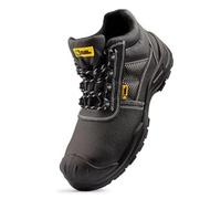 Black Hammer Men's Composite Toe Safety Work Boots Metal Free Work Shoes Waterproof With Memory Foam Insoles Stan (10 Uk)