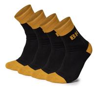 Black Hammer Men's Heavy Duty Cushioned Cotton Socks 2 Pairs 9-11 UK, Yel