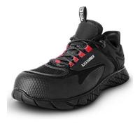 Black Hammer Men's Safety Trainers Hands Free Slip On With Laces Ideal Utility & Warehouse Work Shoes S1 Pl Sr Fo Esd Swift 5619 (8 Uk)