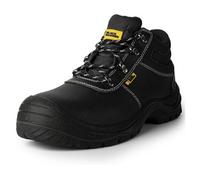 Black Hammer Work Safety Boots Mens Waterproof Shoes Leather Steel Toe Cap Working Ankle Lightweight Footwear S3 Src Storm (14 Uk)