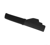 Black Handbrake Handle Cover 1K0711461A Red Stitch | Soft touch leather finish, anti-slip grip, protects original handle, easy wipe clean, suitable for daily use