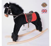 BLACK Handmade Rocking Horse Titan VII from MJMARK