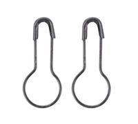 Black Hanging Tags Set Iron Gourd Pin with PVC Plastic 400pcs