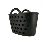 Black Hapo G Trendy One plastic rear basket 380x210x280 (luggage rack attachment