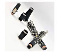 Black Hard Rubber Body With Nickel Plated 17-key Clarinet Instrument In Bb Key Clarinet Musical Instruments