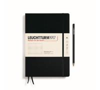 Black Hardback B5 Dotted Notebook