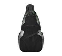 Black hat dark side hacker Chest Bag for Women Men Crossbody Backpack Sling Bag Travel Hiking Daypack Cycling Bags