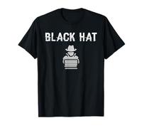 Black Hat Hacker: Cool Online Security/Software Program T-Shirt