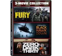 Black Hawk down / Fury / Zero Dark Thirty - Set (DVD) Brad Pitt (US IMPORT)