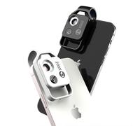 Black HD Portable Phone Microscope Lens for Children' s Science Education with CPL Leaper White One Size