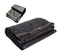 Black HDPE Sun Block Mesh Tarp with Grommets, 85% Shading Net, Breathable Shadow Cloth, Air Flow Canopy Cover, for Garden Plants, Greenhouse, Barns, Patio,