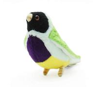 Black Headed Gouldian Finch Plush Soft Toy by Hansa 5694 11cm