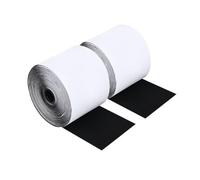 Black Heavy Duty Hook and Loop Tape, Sticky Back Fastener Roll, Self Adhesive Heavy Duty Strips Fastener(10cmx1m)