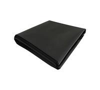 Black Heavy Duty Polythene Plastic Sheeting DPM DPC Damp proof Membrane 4 Metre x 5 Metre 250mu - 1000g BBA