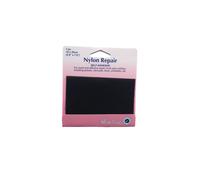 (Black) Hemline Self Adhesive Waterproof Nylon Patch