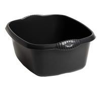 Black High Grade Rectangular Washing Up Bowl Basin Kitchen Mixing