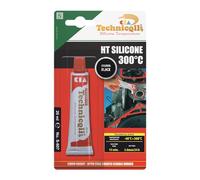 BLACK HIGH TEMPERATURE SILICONE ADHESIVE SEALANT 20ml HEAT RESISTANT 300'C new