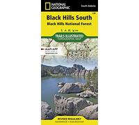 Black Hills South Map: Trails Illustrated National Parks (National Geographic Trails Illustrated Map)