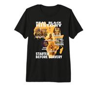 Black History Before Slavery Melanin Pride Pan Africanism Premium T-Shirt