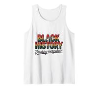 Black History Breaking Every Chain, Afro African Heritage Tank Top