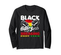 Black History Breaking Every Chain Long Sleeve T-Shirt