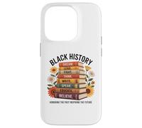 Black History Dream Lead Fight Think Write Speak Educate Case for iPhone 14 Pro