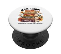 Black History Dream Lead Fight Think Write Speak Educate PopSockets Adhesive PopGrip